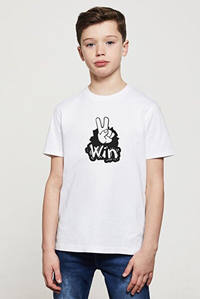 QIVI Dečija bela majica