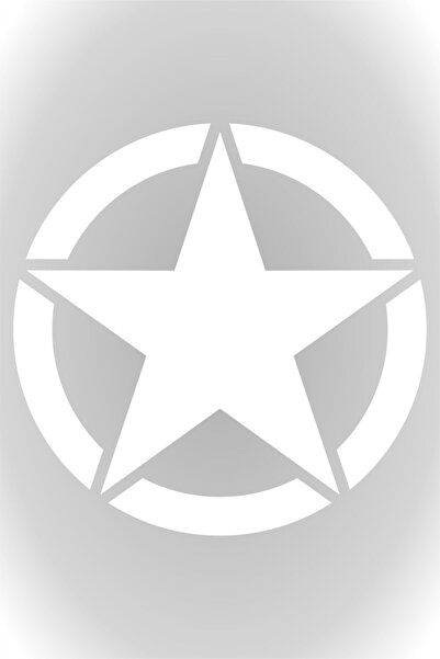 Quart Aksesuar Army Star, Askeri Yıldız Off Road Oto Sticker Araba Sticker Be...