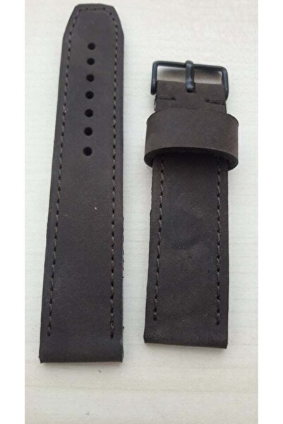 Prizma Fossil Ffs5251-fs4656-ffs4656ıe Model Uyumlu K. Kahve Crayz Deri,22 Mm X22 mm