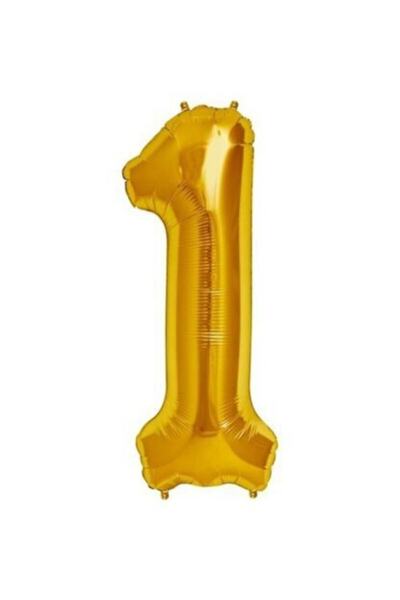 Dipak بالون فويل ذهبي 40 بوصة 100 سم ( 1 ) رقم
