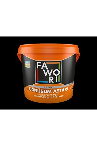 Fawori Dönüşüm Astarı / Iç Cephe Dönüşüm Astarı Beyaz 3,5 Kg