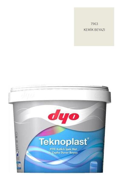 Dyo Teknoplast Teflonlu Antibakteriyel Ipek Mat Iç Cephe Duvar Boyası 7963 Ke...