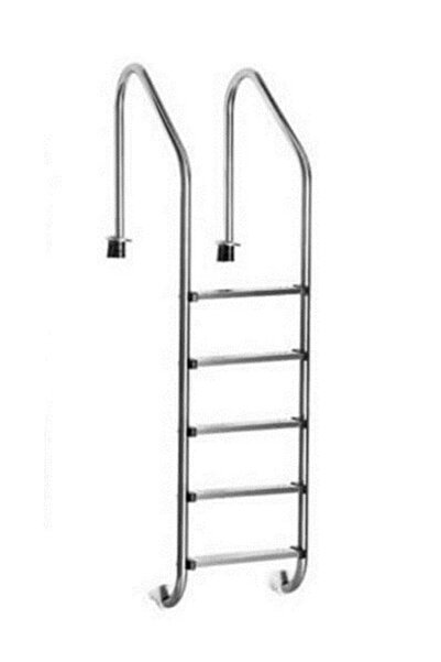 Genel Markalar Standart Tip 5 Basamaklı Havuz Merdiveni, 304 Kalite Yüzme Havuz Merdiveni, Montaj Ekipmanları Dahil