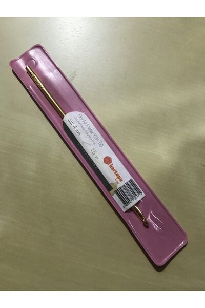 Kartopu Croșetat din plasă metalică de culoare galbenă Nr:4