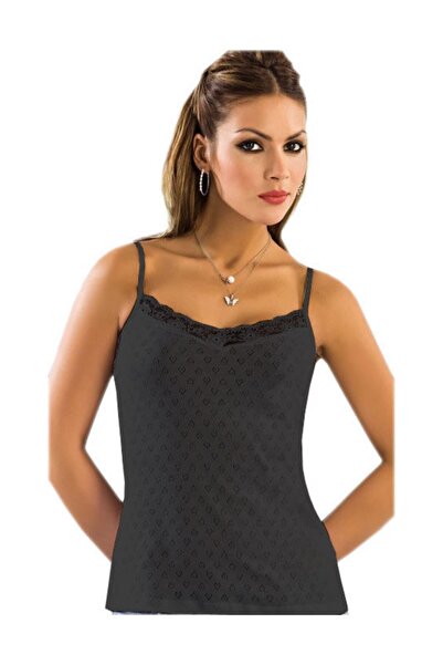 Anıt Atletă 2173 pentru femei, cu cureaua din frânghie din dantelă jacquard neagră