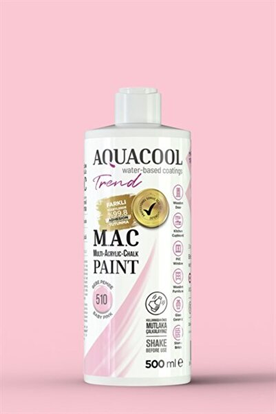 Aquacool Trend Mac Boya 510 Bebe Pembe 500ml