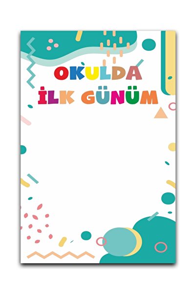 hepenuygun Okulda Ilk Günüm Hatıra Fotoğraf Panosu Branda 100x150