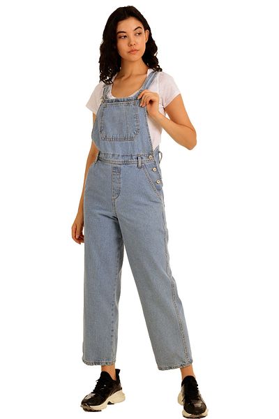 fehika Μπλε φόρμα Gardenist Salopet Jean