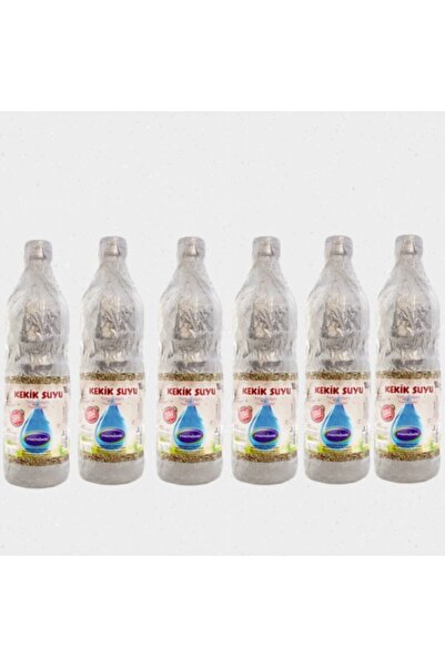 Mecitefendi 6 Adet Kekik Suyu 1 Litre (JELATİNLİ PLASTİK ŞİŞE)