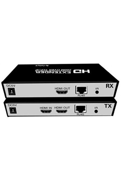 4k Hdmı Ve Usb Aktarma 200mt Net Görüntü Aktarıcı
