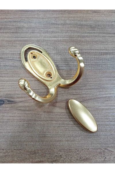 ARON Metax Space Hanger (SMALL) Matte Gold Towel Door Dress Coat Rack Cloakroom Hanger Hidden Screw