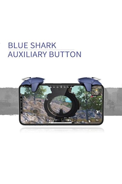 Qozie Ch 5 Blue Shark Mobile Game Pubg Trigger Game Controller