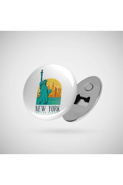 Fizello Statuia Libertății din New York, deschizător grafic în stil Art Deco