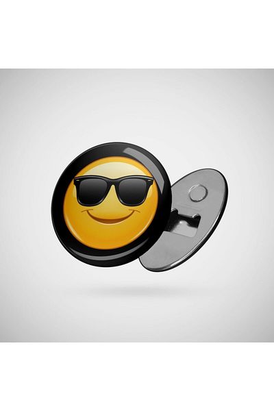 Fizello Smiling Emoji With Sunglasses Opener