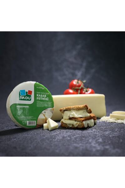 Akdu Tam Yağlı Taze Kaşar Peyniri 400 Gr
