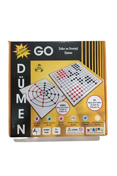 Zekice Go - Dümen Zeka Ve Strateji Oyunu (iki Oyun Bir Arada)