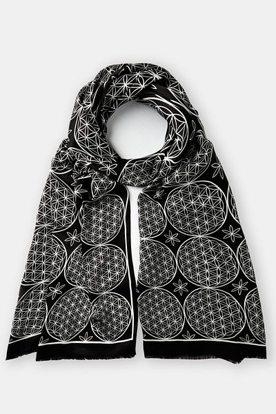 Galiga Folio 100% Silk Shawl 65*185cm