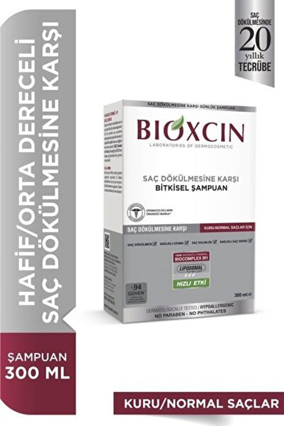 Bioxin Bioxcin Genesis 300 Ml - Dry and Normal Hair Shampoo