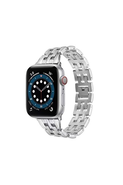 LIMD Apple Watch Uyumlu 42/44/45 Mm Simetro Metal Loop Kordon
