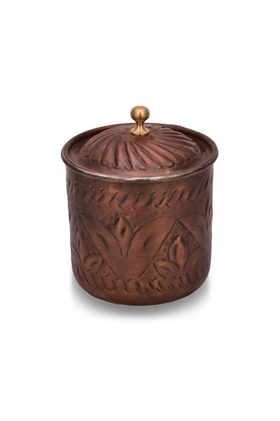 Cobper Premium Collection - Maley Copper Spice Rack 12.5cm Hand Embroidered