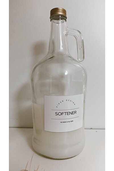 SİDERDESİNG Siderdesign Cam Dekoratif Galon Softener (YUMUŞATICI) 3 Lt