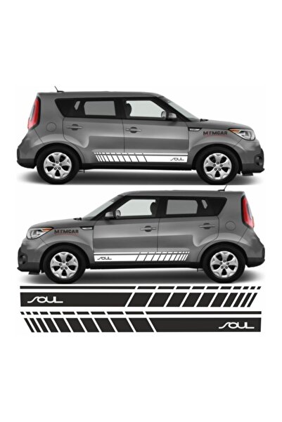 Carmind ملصق سيارة بشريط جانبي من Kia Soul