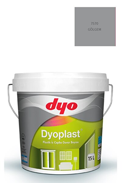 Dyo Plast Plastik Iç Cephe Duvar Boyası 7570 Gölgem 15 Lt