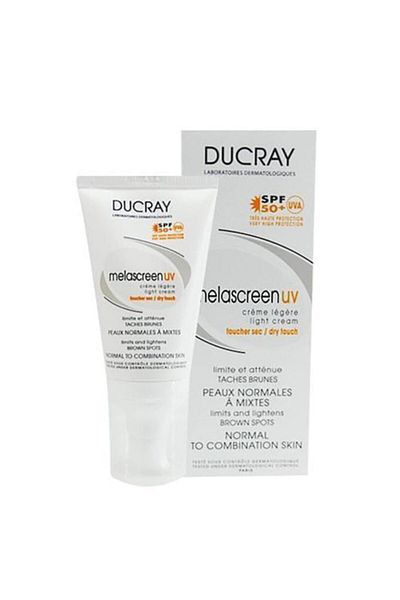 Ducray كريم ميلاسكرين SPF50+ كريم كورو و ليكي إجيليملي سيلتر إيسين جونيش كريمي 50 مل