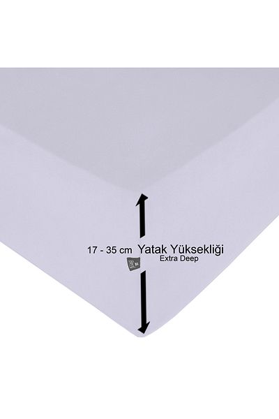 Berg Bettlaken 90x200 35 cm Height Elastic Luxury Combed Cotton Bed Sheet Lilac Luxury Fitted Sheet Cotton