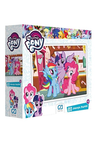 CA Games 60 Parça My Little Pony Çocuk Puzzle - Kız