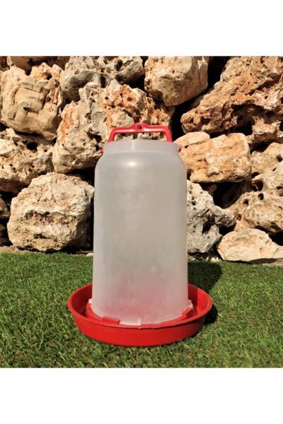 Asenya Suluk 4 Lt 1 Adet Tavuk Suluğu Civciv Suluğu Kanatlı Suluğu Plastik Su...