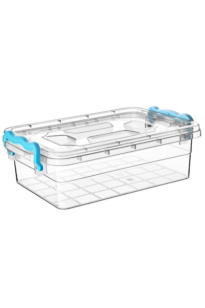 Erdemler Ahşap Bahçe Balkon Mobilyası حاوية تخزين بلاستيكية شفافة سعة 30 لتر ...