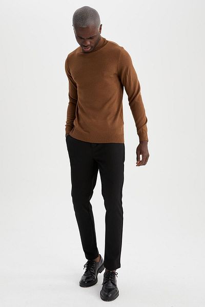 DeFacto Slim Fit Half Turtleneck Knitwear Sweater