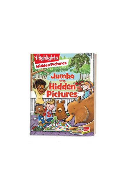 Dikkat Atölyesi Yayınları Jumbo Kitap Hidden Pictures Dikkat Geliştirme Serisi
