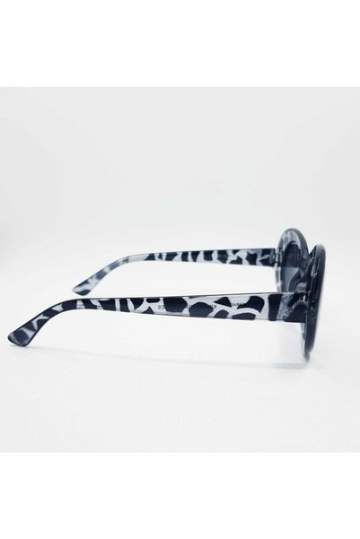 ESRADA Oval Leopard Women's Sunglasses 1037