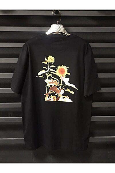 İnsane Minds Μπλουζάκι με στάμπα ηλίανθου