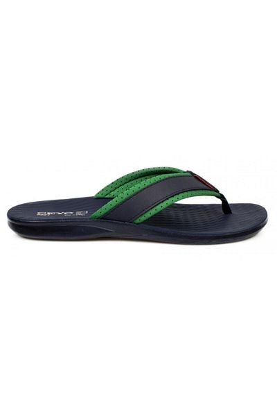 Ceyo Navy Blue Men's Slippers