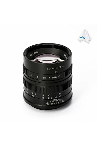 7artisans 55mm F1.4 χειροκίνητος φακός μαύρος για Sony E-mount