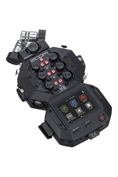 Zoom H8 Ses Kayıt Cihazı (siyah)