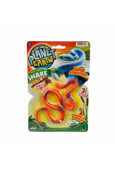 Sunman Flexible Animals - Orange Snake