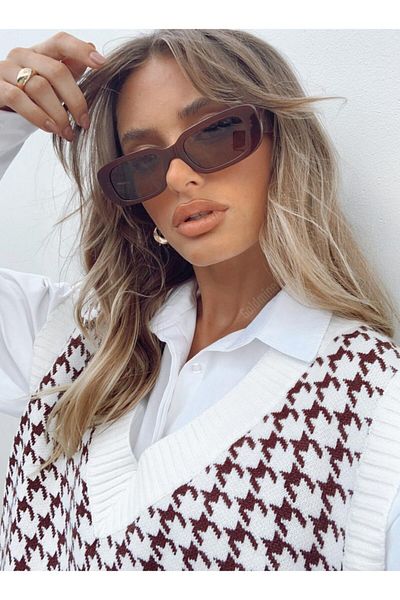 Goldmine Sunglasses Unisex Brown