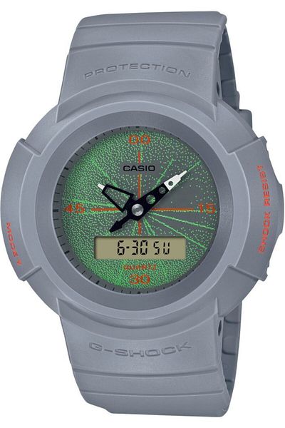 Casio ساعة يد جي شوك للرجال AW-500MNT-8ADR