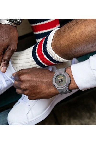 Casio ساعة يد جي شوك للرجال AW-500MNT-8ADR