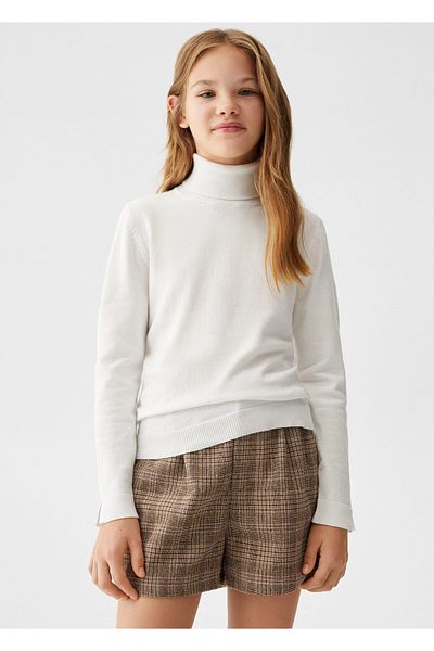 MANGO Woman Girl's Natural Sweater -67181505