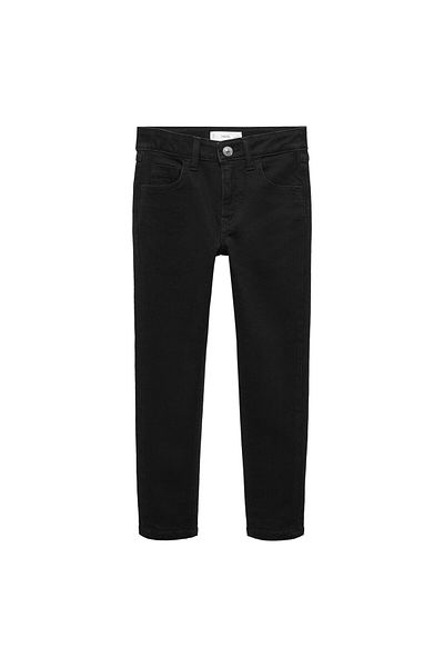 MANGO Woman Girl's Black Denim Jeans -67150465