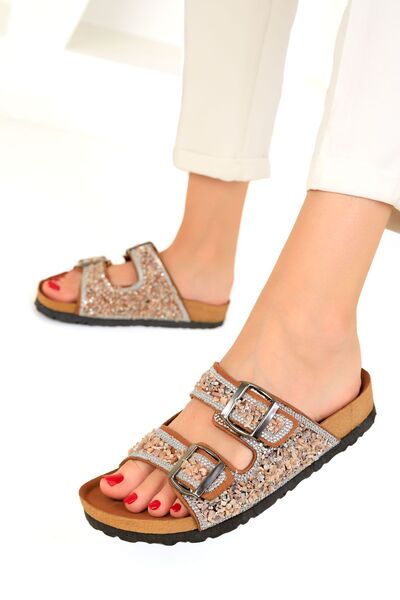 SOHO Tan Women's Slippers - Model 19426