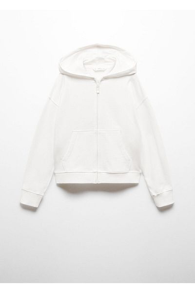 MANGO Off White Girl's Sweatshirt 67087129
