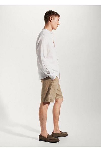 MANGO Weißes Herrenhemd - Modell57125906