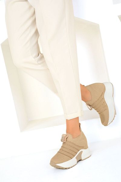 SOHO Beige Sneaker 19432 - Women
