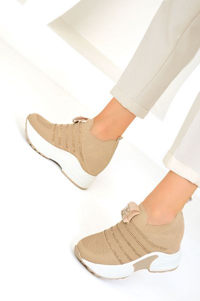 SOHO Beige Sneaker 19432 - Women